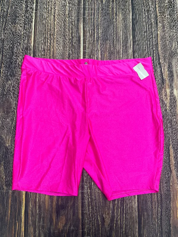 Cozy Fitting Pink Athletic Shorts Torrid, Size 4x