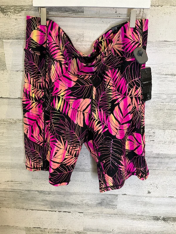 Cute Design Purple Athletic Shorts Torrid, Size 3x