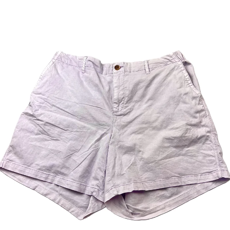 Fashionable Ease Purple Shorts By Old Navy, Size: 2x