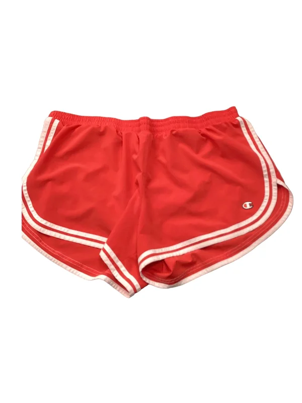 Ethnic Style Red Athletic Shorts Champion, Size 2x