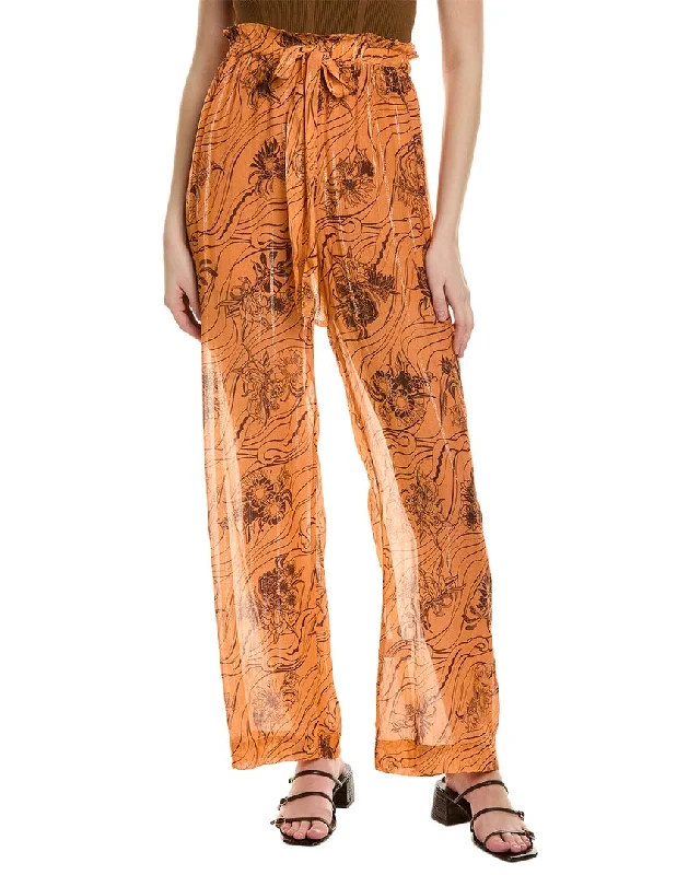 Fresh Comfort Sabina Musayev Giovanni Silk-Blend Pant
