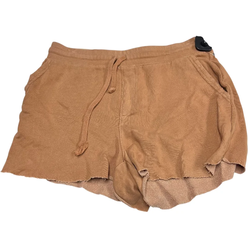 Hooded design Shorts By Aerie In Brown, Size: M