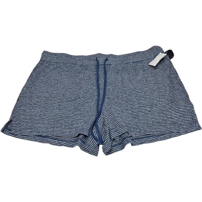 Classic Comfort Shorts By Alfani In Striped Pattern, Size: L