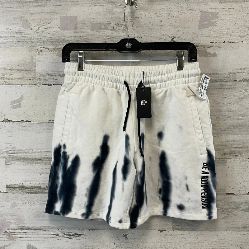 Leisure Sports Shorts By BE A GOOD PERSON In White, Size: Xs