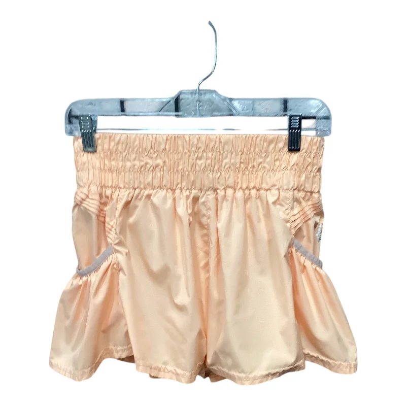Simple Elegance Shorts By Free People In Orange, Size: M