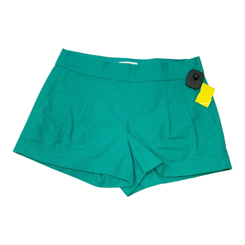 Chic Relaxation Shorts By J. Crew In Green, Size: 0