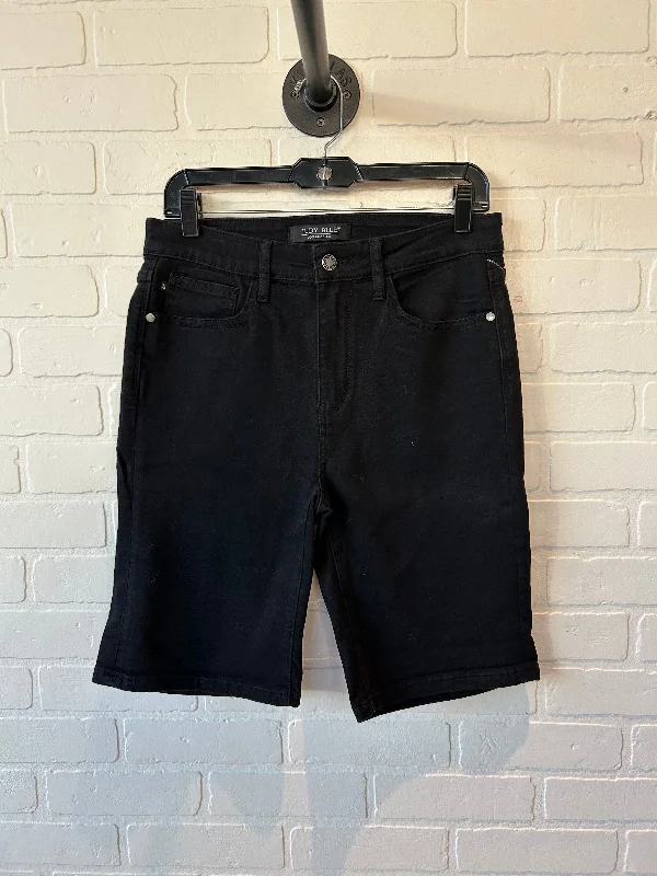 Soft Fabric Looks Shorts By Judy Blue In Black, Size: 12