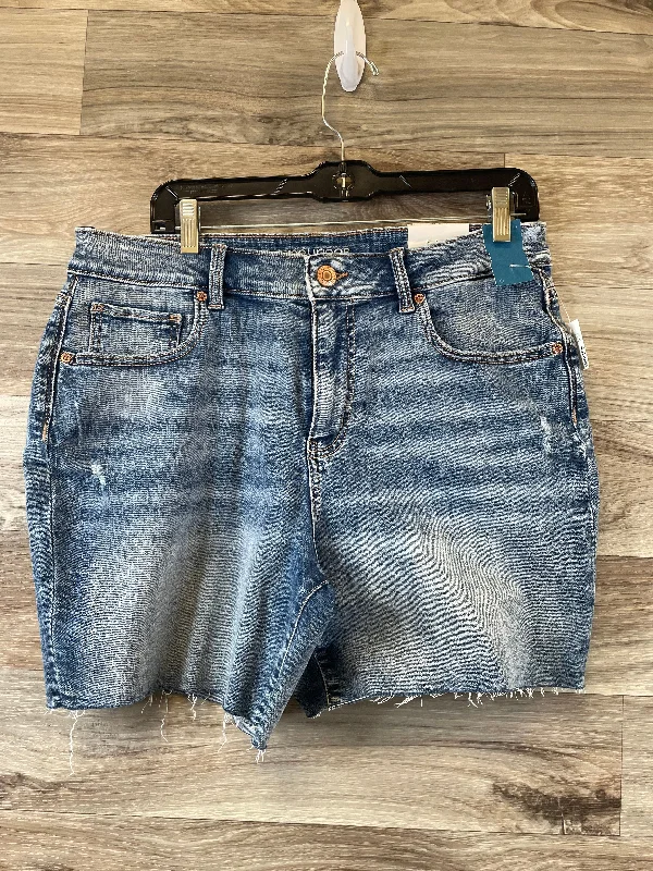 Soft Trends Shorts By Maurices In Blue Denim, Size: 16