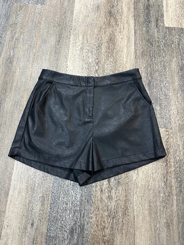 Trendy Comfort Shorts By Meshki In Black, Size: 3x
