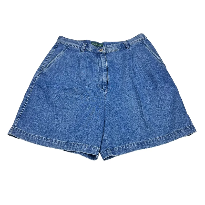 Simple And Comfortable Shorts By Ralph Lauren In Blue Denim, Size: 10