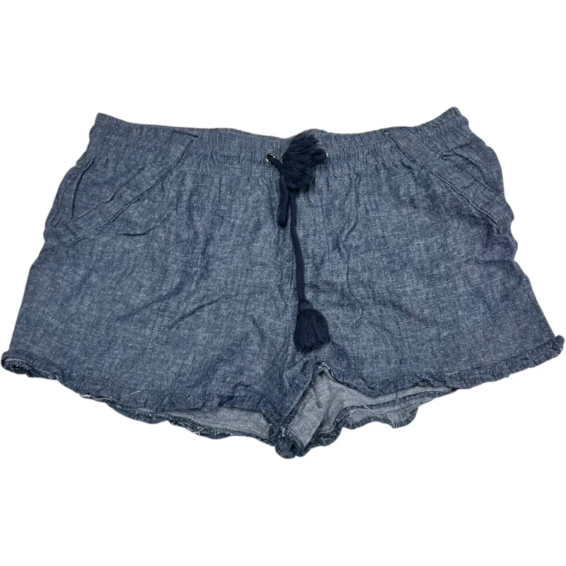 Timeless Style Shorts By Rewind In Blue, Size: M
