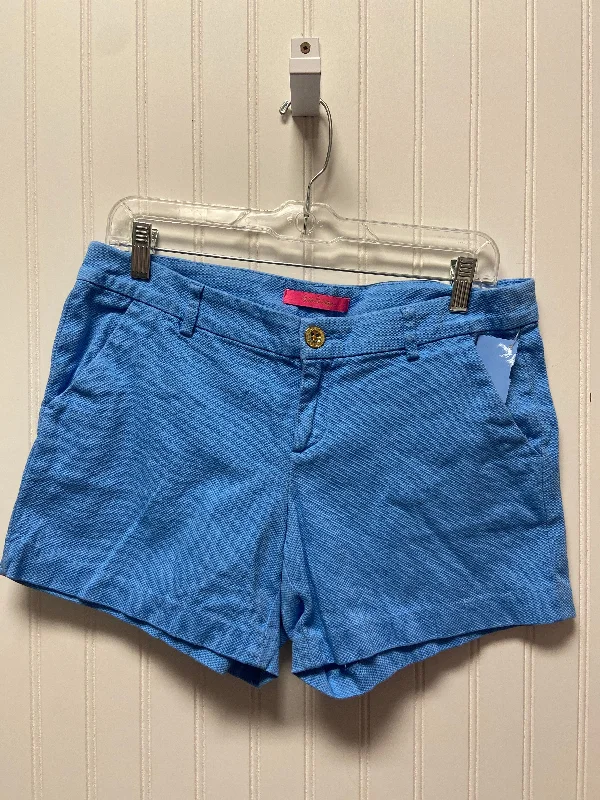 College Style Shorts Designer By Lilly Pulitzer In Blue, Size: 6