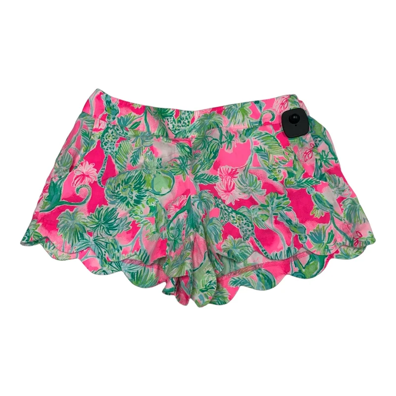 Soft Fashion Shorts Designer By Lilly Pulitzer In Green, Size: M