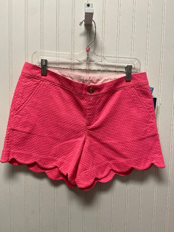 Outdoor Trend Shorts Designer By Lilly Pulitzer In Pink, Size: 8