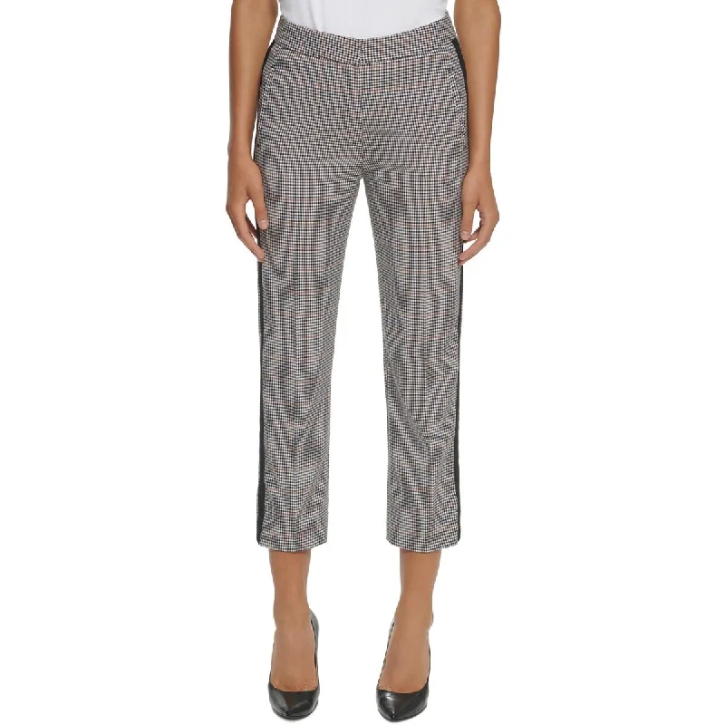 Elegant And Elegant Tommy Hilfiger Womens Plaid Skinny Cropped Pants